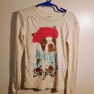 GapKids Bonjour Dog Graphic Tee